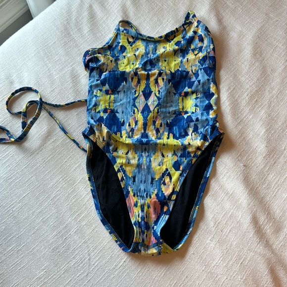 jolyn tie back swim suit - Picture 1 of 2